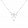 Histoire D'Or Collier Tylee Argent Blanc