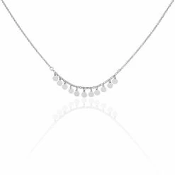 Histoire D'Or Collier Savahna Argent Blanc