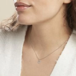 Histoire D'Or Collier Audrey-rose Argent Blanc -Colliers Fantaisie Soldes FACFBW010I model0