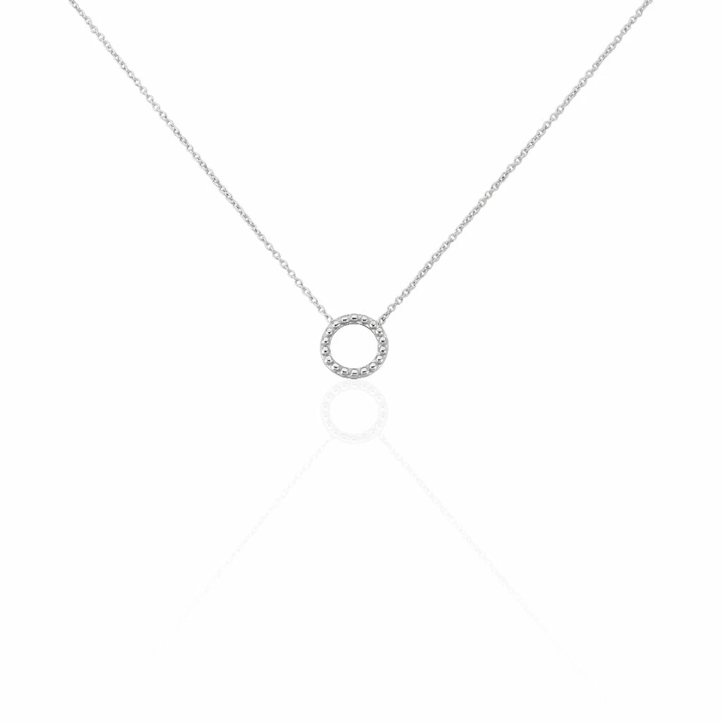 Histoire D'Or Collier Peytone Argent Blanc 1 Histoire D'Or Collier Peytone Argent Blanc
