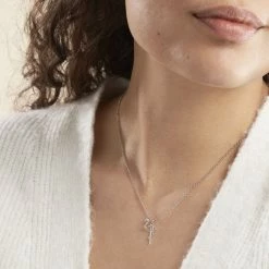 Histoire D'Or Collier Mayssoun Argent Blanc 5 Histoire D'Or Collier Mayssoun Argent Blanc -Colliers Fantaisie Soldes FACFBW011F model0