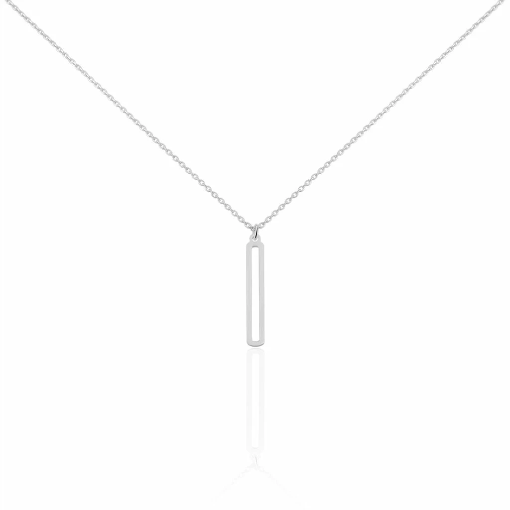 Histoire D'Or Collier Nouheila Argent Blanc 1 Histoire D'Or Collier Nouheila Argent Blanc