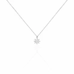 Histoire D'Or Collier Olva Argent Blanc