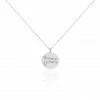 Histoire D'Or Collier Florine Argent Blanc