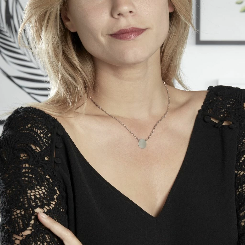 Histoire D'Or Collier Enoah Argent Blanc 3 Histoire D'Or Collier Enoah Argent Blanc – Image 3