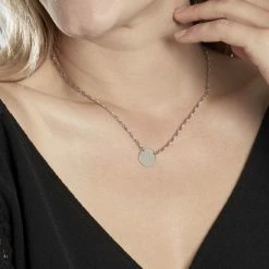 Histoire D'Or Collier Enoah Argent Blanc 7 Histoire D'Or Collier Enoah Argent Blanc -Colliers Fantaisie Soldes FACFBW019F model1