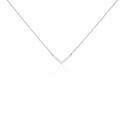 Histoire D'Or Collier Argent Blanc Lakia