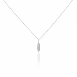Histoire D'Or Collier Euriell Argent Blanc