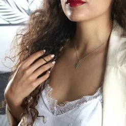 Histoire D'Or Collier Euriell Argent Blanc -Colliers Fantaisie Soldes FACFBW01AY model1