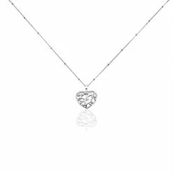 Histoire D'Or Collier Argent Rechef Oxydes De Zirconium