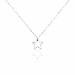 Histoire D'Or Collier Velma Argent Blanc