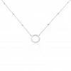 Histoire D'Or Collier Argent Blanc Cari