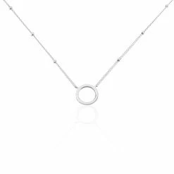 Histoire D'Or Collier Argent Blanc Cari