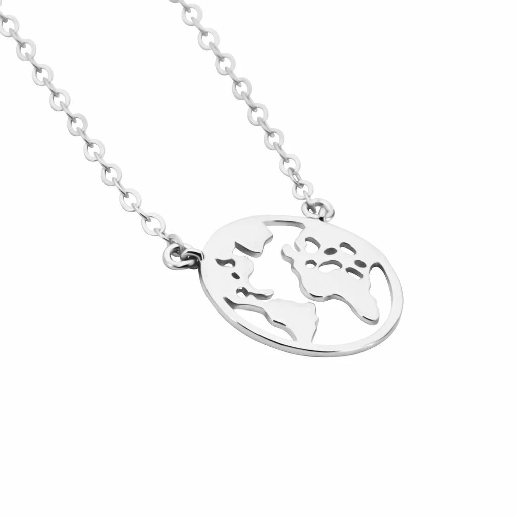 Histoire D'Or Collier Livia Argent Blanc 2 Histoire D'Or Collier Livia Argent Blanc – Image 2