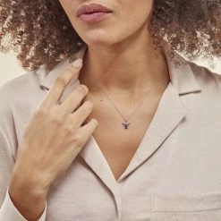 Histoire D'Or Collier Argent Nedeleg Calcedoine -Colliers Fantaisie Soldes FACFBXB219 model0