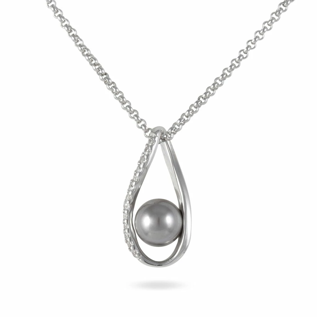 Histoire D'Or Collier Alexya Argent Blanc Perle D'imitation Et Oxyde De Zirconium 1 Histoire D'Or Collier Alexya Argent Blanc Perle D'imitation Et Oxyde De Zirconium
