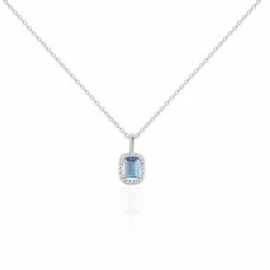 Histoire D'Or Collier Aladin Argent Blanc Oxyde De Zirconium