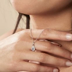 Histoire D'Or Collier Argent Tania Oxydes De Zirconium -Colliers Fantaisie Soldes FACFBZB158 model1