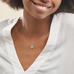 Histoire D'Or Collier Nelig Argent Oxyde De Zirconium -Colliers Fantaisie Soldes FACFBZB161 model1