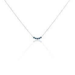 Histoire D'Or Collier Karrie Argent Blanc Oxyde De Zirconium