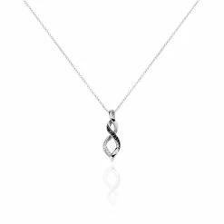 Histoire D'Or Collier Claudia Argent Blanc Oxyde De Zirconium