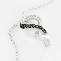 Histoire D'Or Collier Claudia Argent Blanc Oxyde De Zirconium -Colliers Fantaisie Soldes FACFBZD112 view2