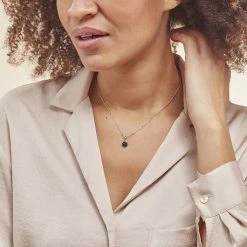 Histoire D'Or Collier Pascalin Argent Blanc Oxyde De Zirconium 6 Histoire D'Or Collier Pascalin Argent Blanc Oxyde De Zirconium -Colliers Fantaisie Soldes FACFBZN091 model0