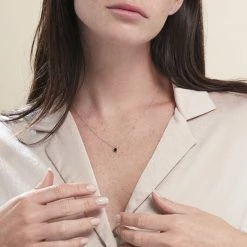 Histoire D'Or Collier Lylwenn Argent Blanc Oxyde De Zirconium Noir 6 Histoire D'Or Collier Lylwenn Argent Blanc Oxyde De Zirconium Noir -Colliers Fantaisie Soldes FACFBZN093 model0