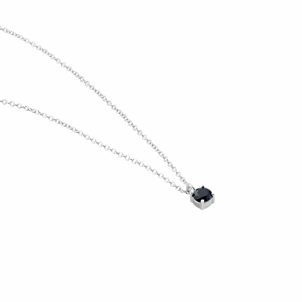 Histoire D'Or Collier Lylwenn Argent Blanc Oxyde De Zirconium Noir 2 Histoire D'Or Collier Lylwenn Argent Blanc Oxyde De Zirconium Noir – Image 2