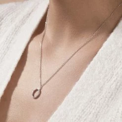 Histoire D'Or Collier Ambroisie Argent Blanc Oxyde De Zirconium -Colliers Fantaisie Soldes FACFBZS035 model1