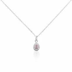 Histoire D'Or Collier Argent Blanc Tania Oxyde De Zirconium