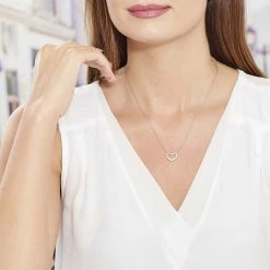 Histoire D'Or Collier Nermin Argent Blanc Oxyde De Zirconium 5 Histoire D'Or Collier Nermin Argent Blanc Oxyde De Zirconium -Colliers Fantaisie Soldes FACFBZW021 model0