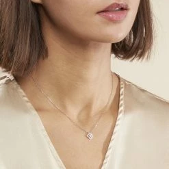 Histoire D'Or Collier Abigail Argent Blanc Oxyde De Zirconium 6 Histoire D'Or Collier Abigail Argent Blanc Oxyde De Zirconium -Colliers Fantaisie Soldes FACFBZW099 model0