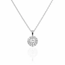 Histoire D'Or Collier Princess Argent Blanc Oxyde De Zirconium