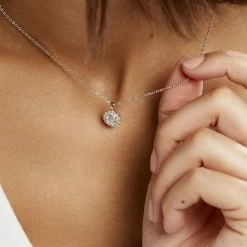 Histoire D'Or Collier Princess Argent Blanc Oxyde De Zirconium 7 Histoire D'Or Collier Princess Argent Blanc Oxyde De Zirconium -Colliers Fantaisie Soldes FACFBZW0AP model1