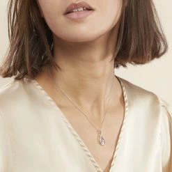 Histoire D'Or Collier Paloma Argent Blanc Oxyde De Zirconium -Colliers Fantaisie Soldes FACFBZW0IZ model0
