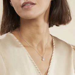 Histoire D'Or Collier Pietra Argent Blanc Oxyde De Zirconium -Colliers Fantaisie Soldes FACFBZW0J3 model0