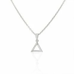 Histoire D'Or Collier Lorena Argent Blanc Oxyde De Zirconium