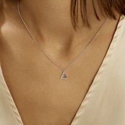 Histoire D'Or Collier Lorena Argent Blanc Oxyde De Zirconium -Colliers Fantaisie Soldes FACFBZW0LG model1