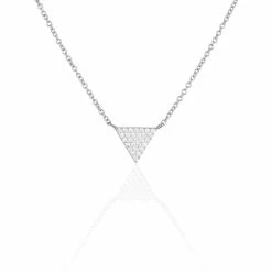 Histoire D'Or Collier Brendana Argent Blanc Oxyde De Zirconium