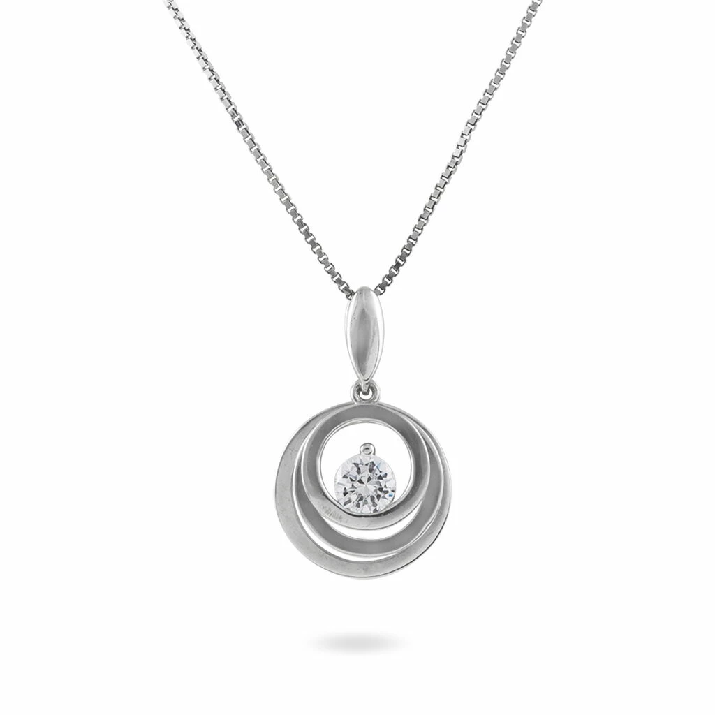 Histoire D'Or Collier Yoheved Argent Blanc Oxyde De Zirconium 1 Histoire D'Or Collier Yoheved Argent Blanc Oxyde De Zirconium
