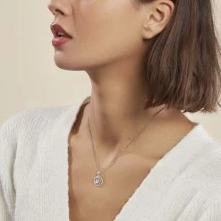 Histoire D'Or Collier Yoheved Argent Blanc Oxyde De Zirconium 8 Histoire D'Or Collier Yoheved Argent Blanc Oxyde De Zirconium -Colliers Fantaisie Soldes FACFBZW0M7 model0