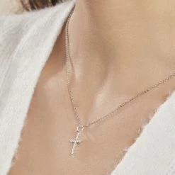 Histoire D'Or Collier Norine Argent Blanc Oxyde De Zirconium -Colliers Fantaisie Soldes FACFBZW0MP model0