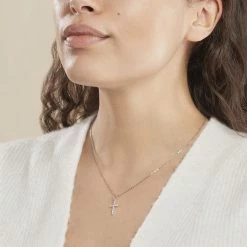 Histoire D'Or Collier Norine Argent Blanc Oxyde De Zirconium -Colliers Fantaisie Soldes FACFBZW0MP model1