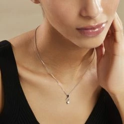 Histoire D'Or Collier Yedaz Argent Blanc Oxyde De Zirconium -Colliers Fantaisie Soldes FACFBZW0MR model0