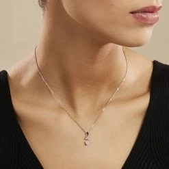 Histoire D'Or Collier Yedaz Argent Blanc Oxyde De Zirconium -Colliers Fantaisie Soldes FACFBZW0MR model1