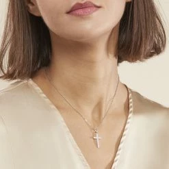 Histoire D'Or Collier Carola Argent Blanc Oxyde De Zirconium -Colliers Fantaisie Soldes FACFBZW0MS model0