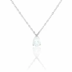 Histoire D'Or Collier Carolyn Argent Blanc Oxyde De Zirconium