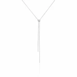 Histoire D'Or Collier Erika Argent Blanc Oxyde De Zirconium