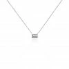 Histoire D'Or Collier Laurine Argent Blanc Oxyde De Zirconium